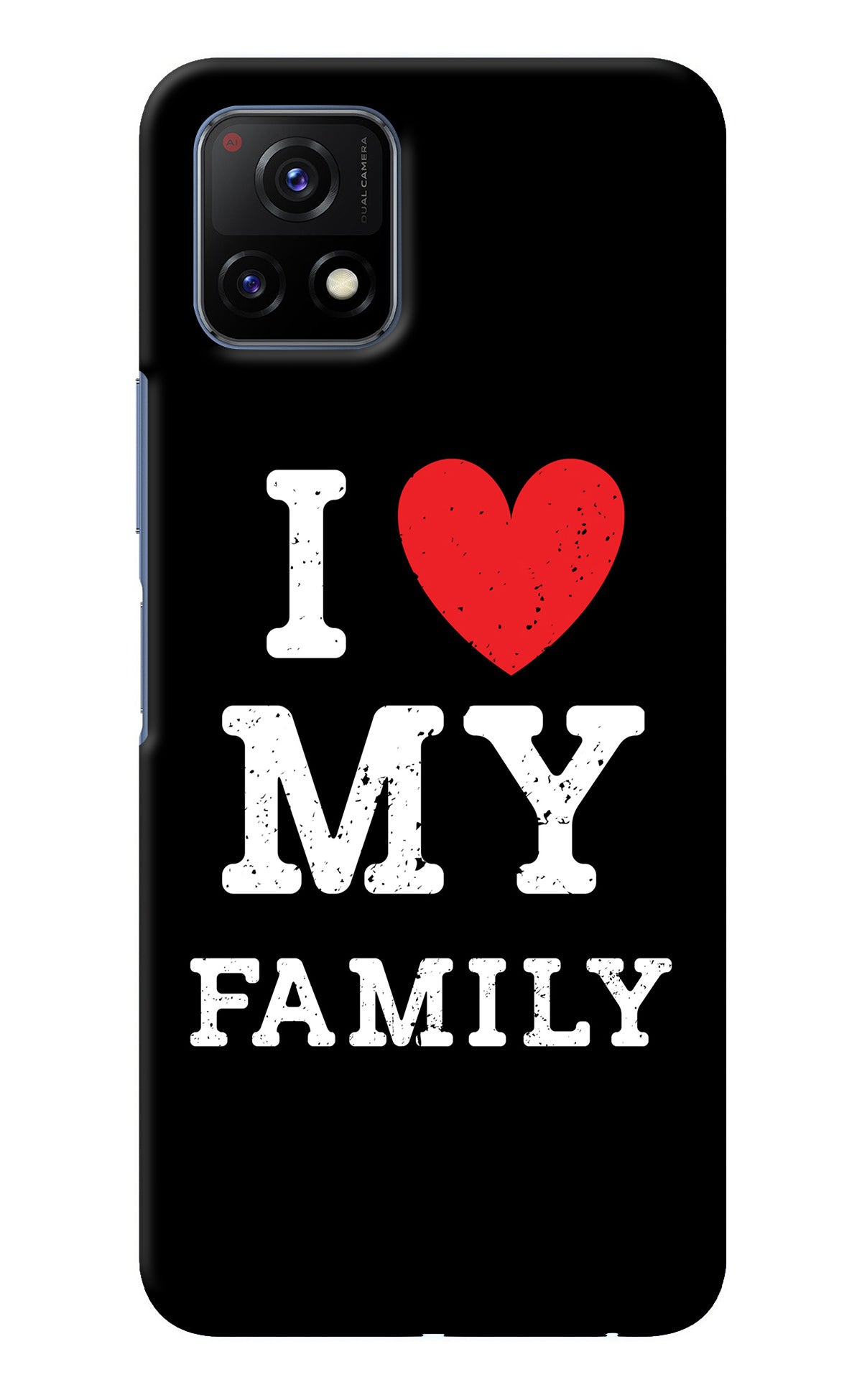 I Love My Family Vivo Y72 5G Back Cover