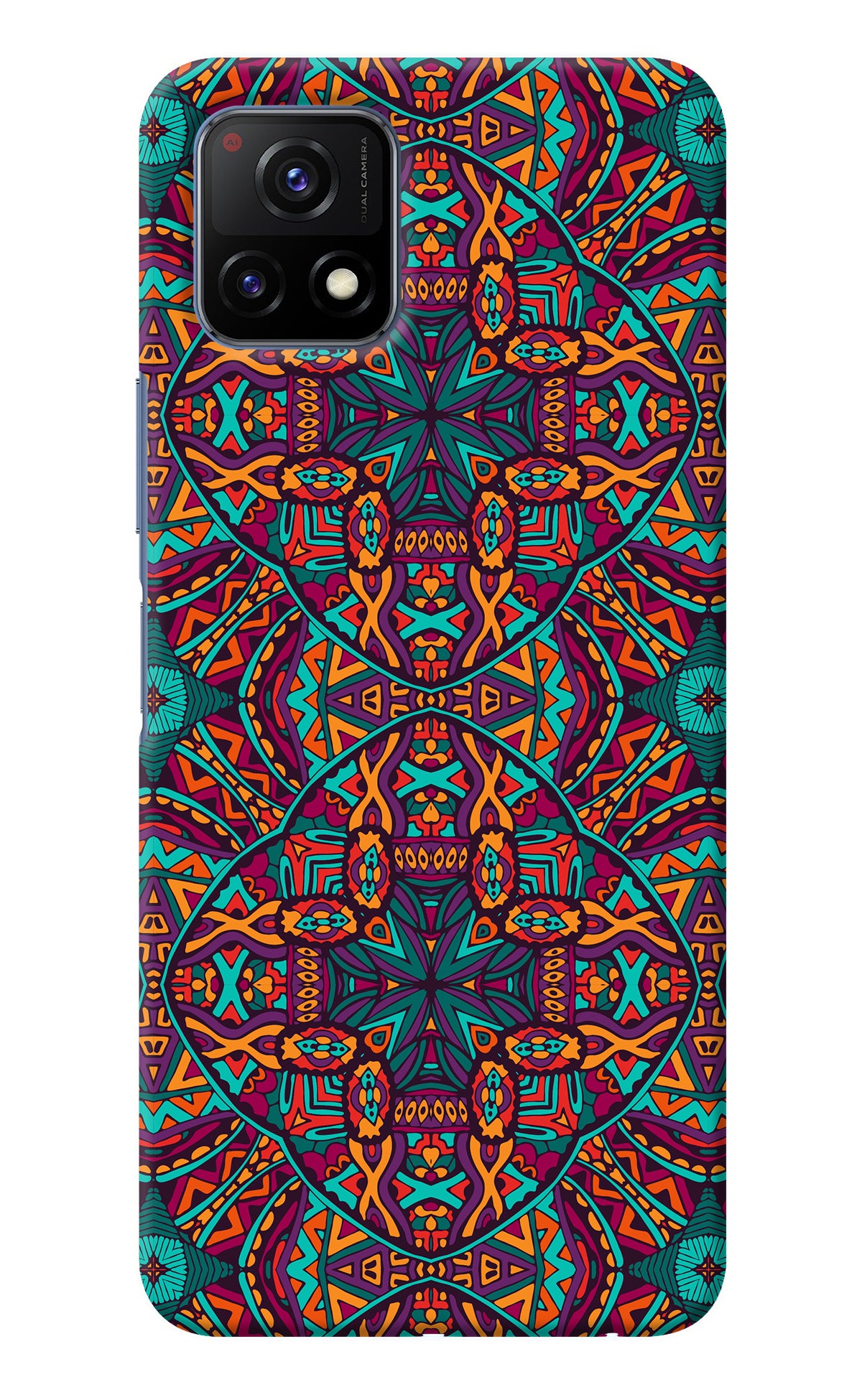 Colour Mandala Vivo Y72 5G Back Cover