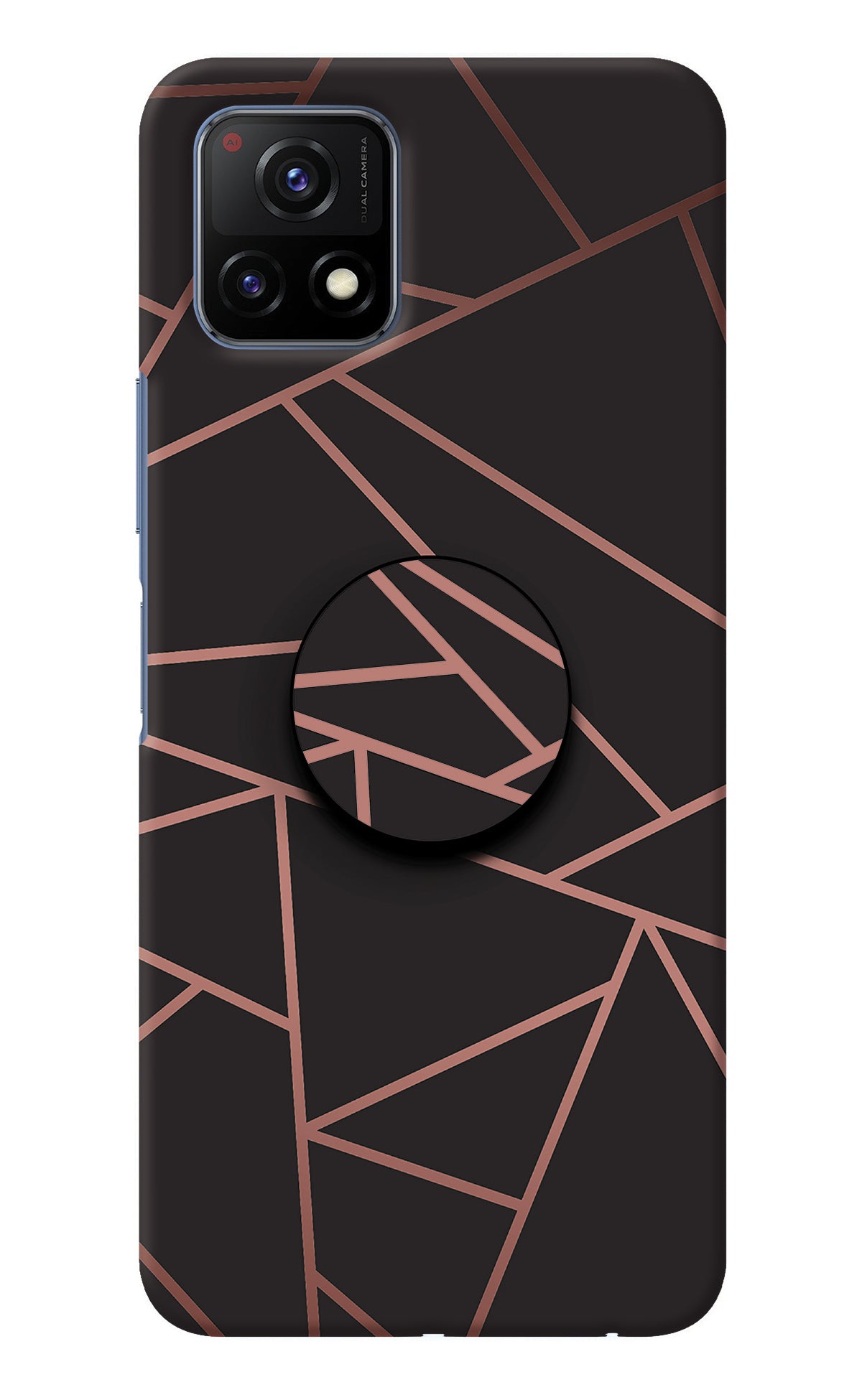 Geometric Pattern Vivo Y72 5G Pop Case