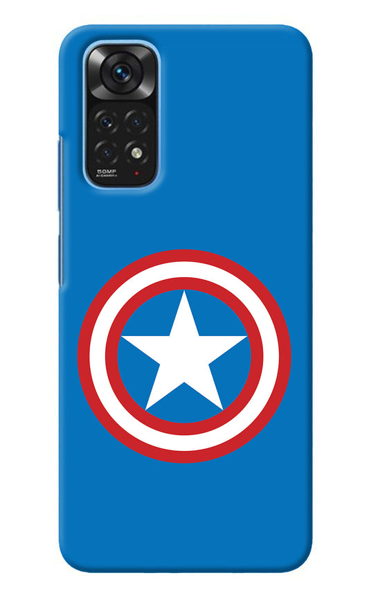 Captain America Logo Redmi Note 11/11S Back Cover