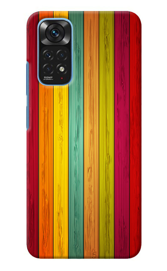 Multicolor Wooden Redmi Note 11/11S Back Cover