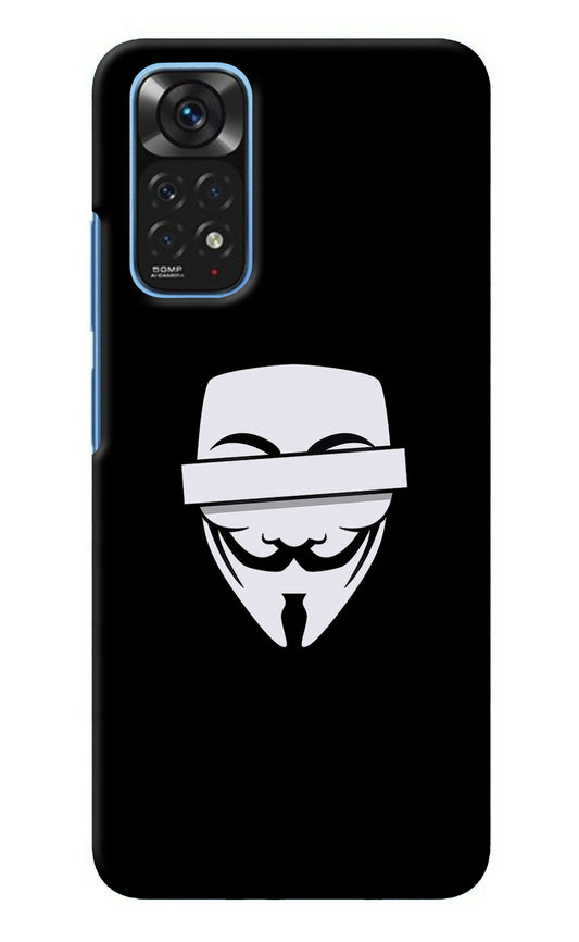 Anonymous Face Redmi Note 11/11S Back Cover