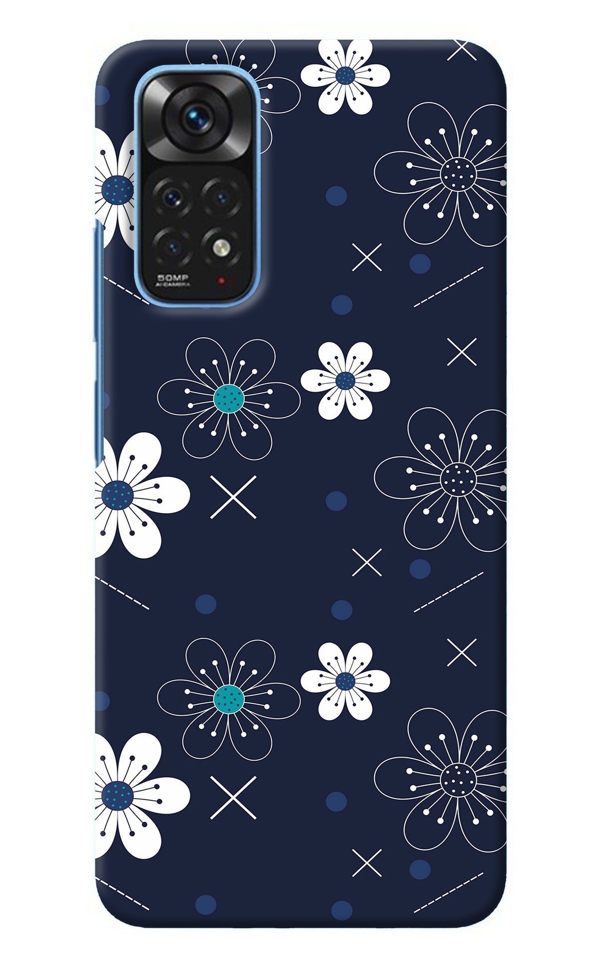 Flowers Redmi Note 11/11S Back Cover