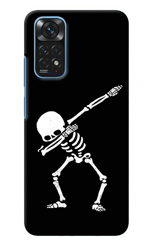 Dabbing Skeleton Art Redmi Note 11/11S Back Cover