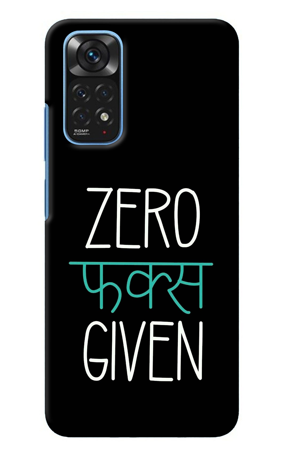 Zero Fucks Given Redmi Note 11/11S Back Cover