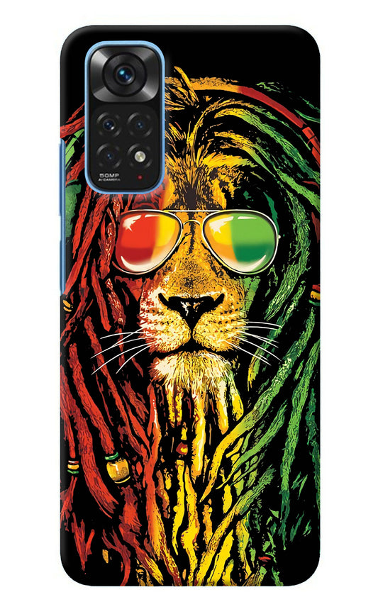 Rasta Lion Redmi Note 11/11S Back Cover