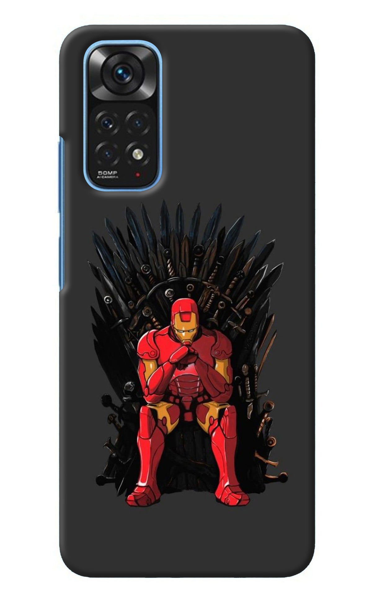 Ironman Throne Redmi Note 11/11S Back Cover