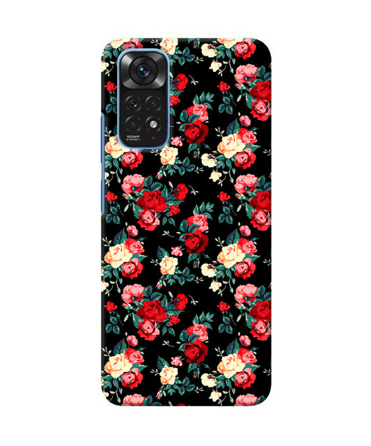 Rose Pattern Redmi Note 11/11S Back Cover