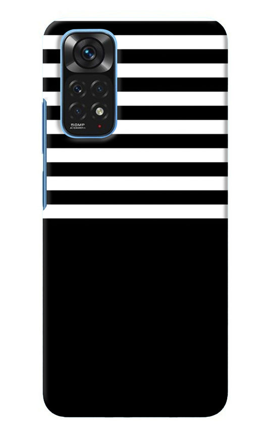 Black and White Print Redmi Note 11/11S Back Cover