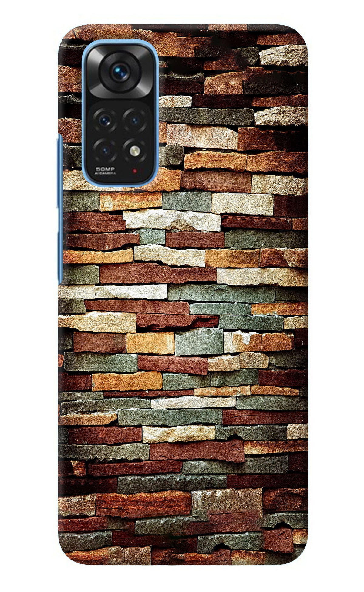 Bricks Pattern Redmi Note 11/11S Back Cover