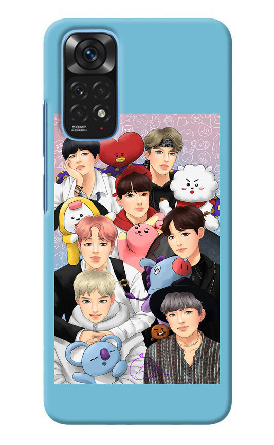 BTS with animals Redmi Note 11/11S Back Cover