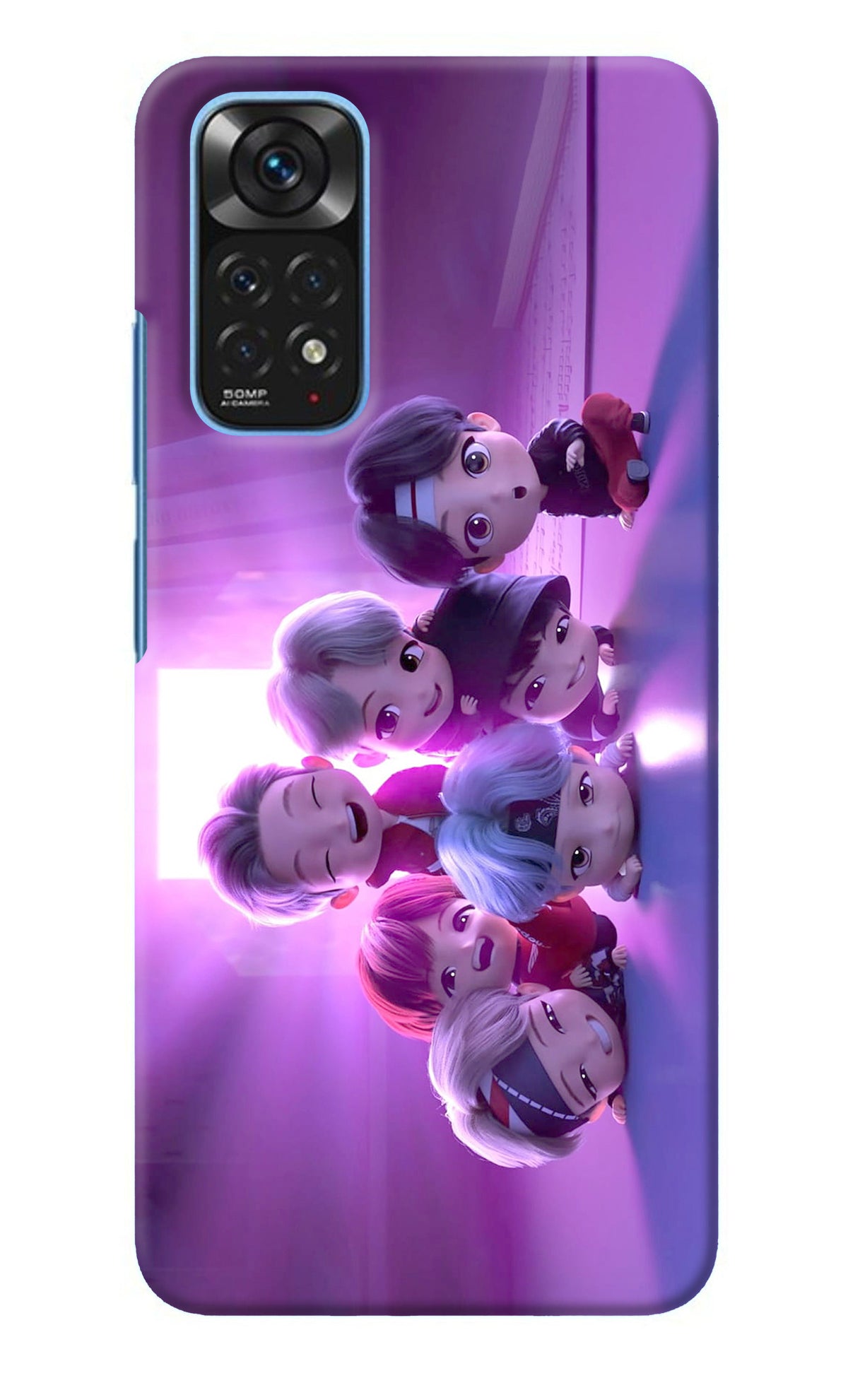 BTS Chibi Redmi Note 11/11S Back Cover