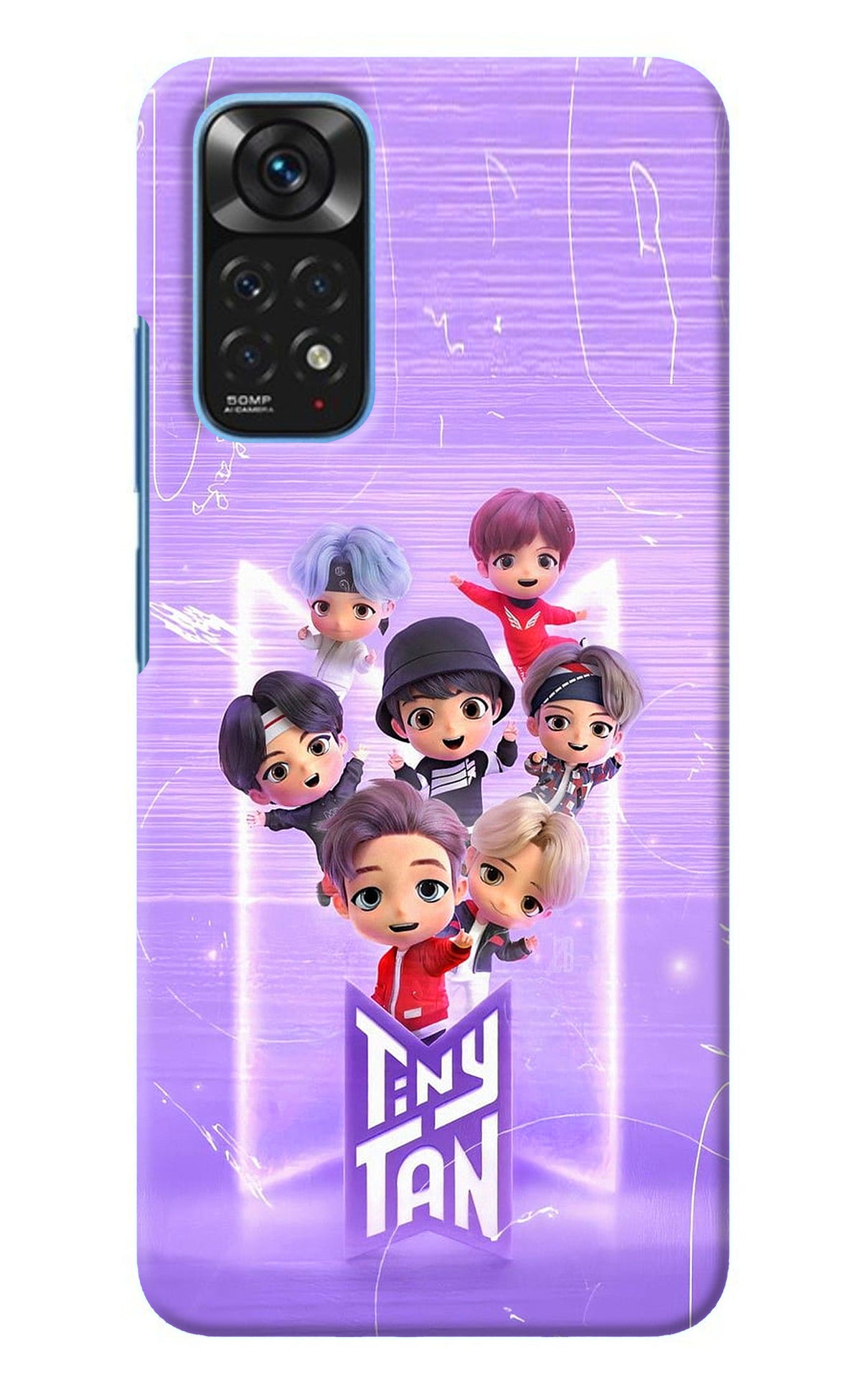 BTS Tiny Tan Redmi Note 11/11S Back Cover