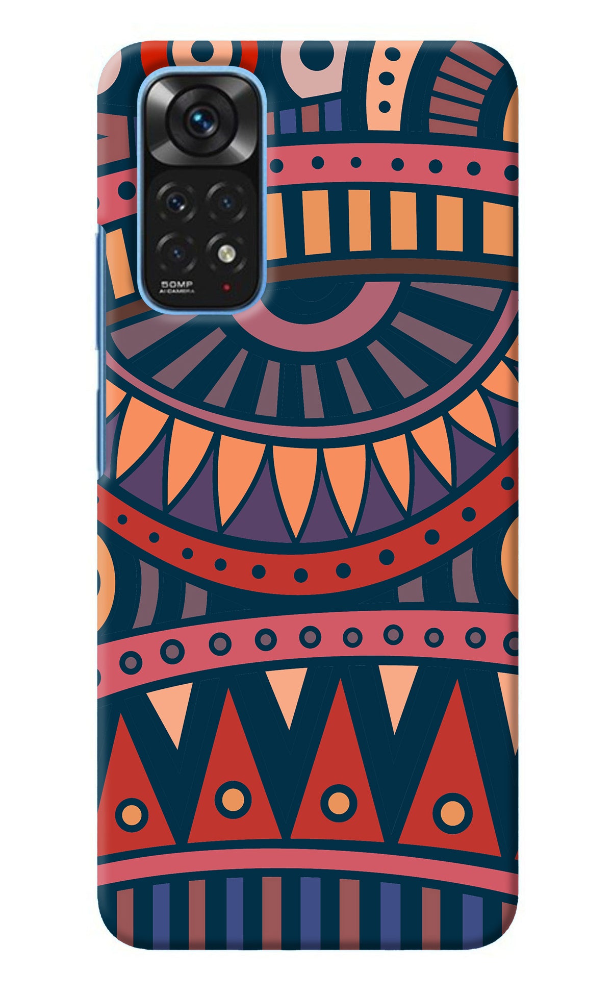 African Culture Design Redmi Note 11/11S Back Cover