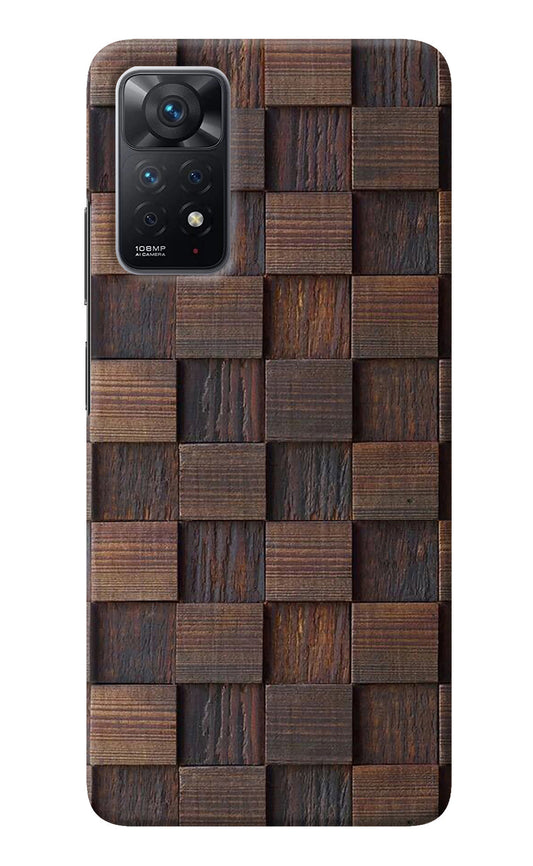 Wooden Cube Design Redmi Note 11 Pro Back Cover
