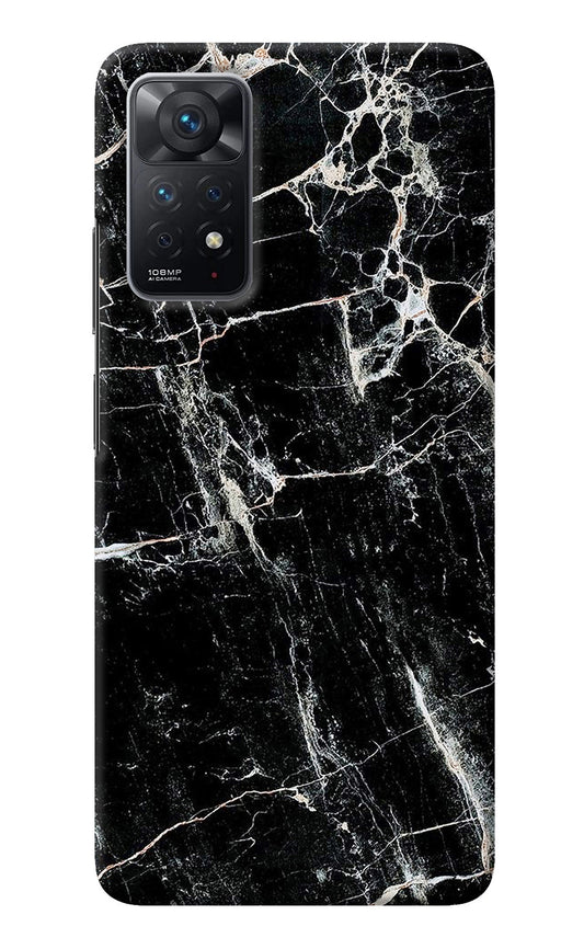 Black Marble Texture Redmi Note 11 Pro Back Cover