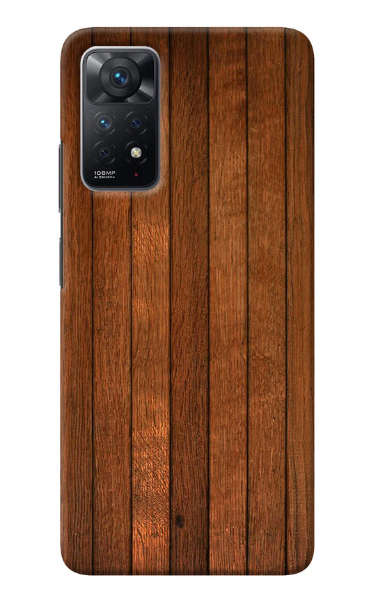 Wooden Artwork Bands Redmi Note 11 Pro Back Cover