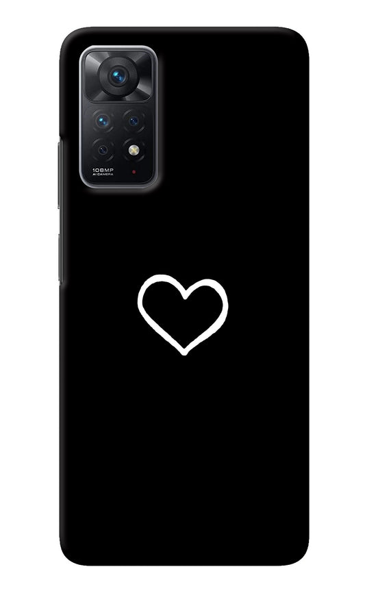 Heart Redmi Note 11 Pro Back Cover