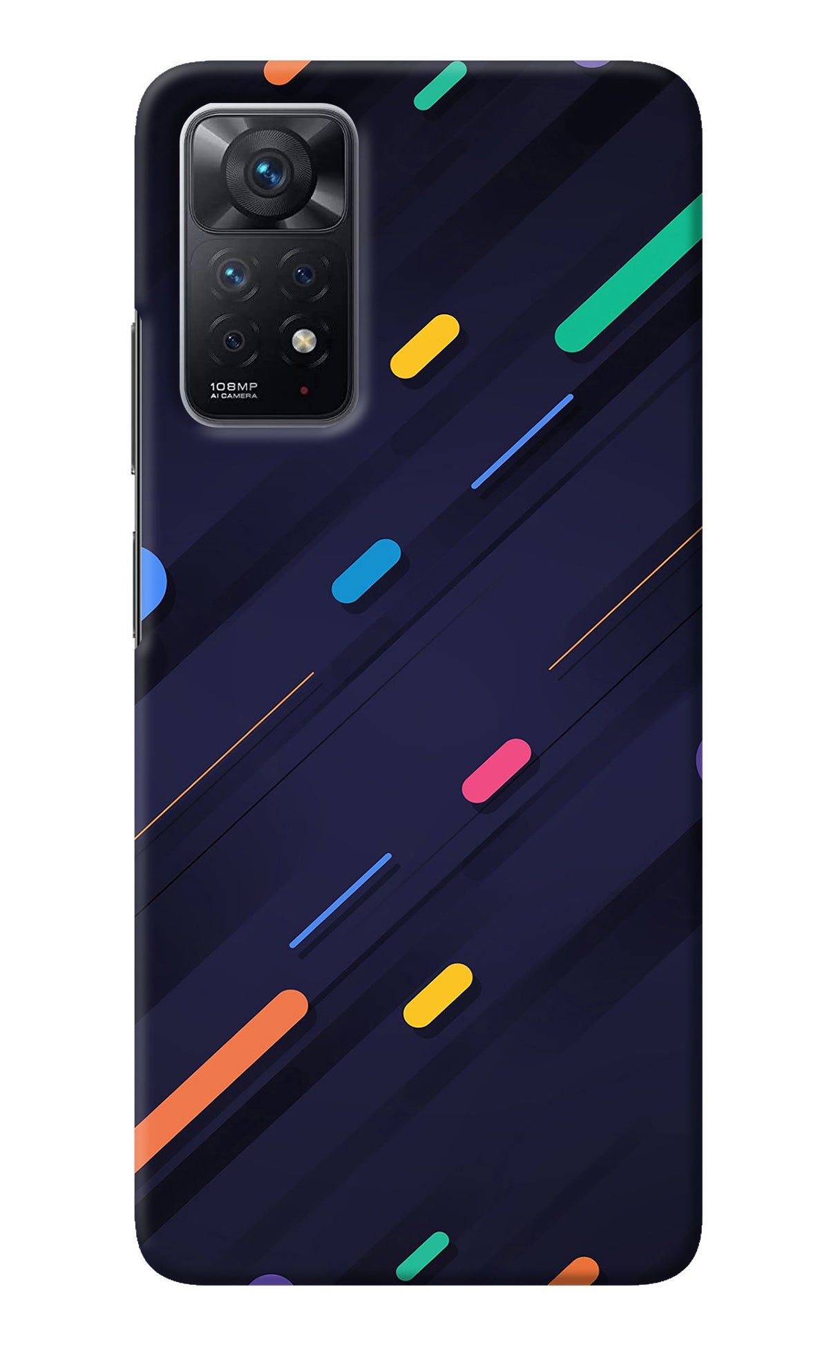 Abstract Design Redmi Note 11 Pro Back Cover