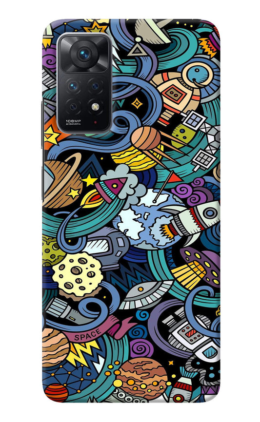 Space Abstract Redmi Note 11 Pro Back Cover