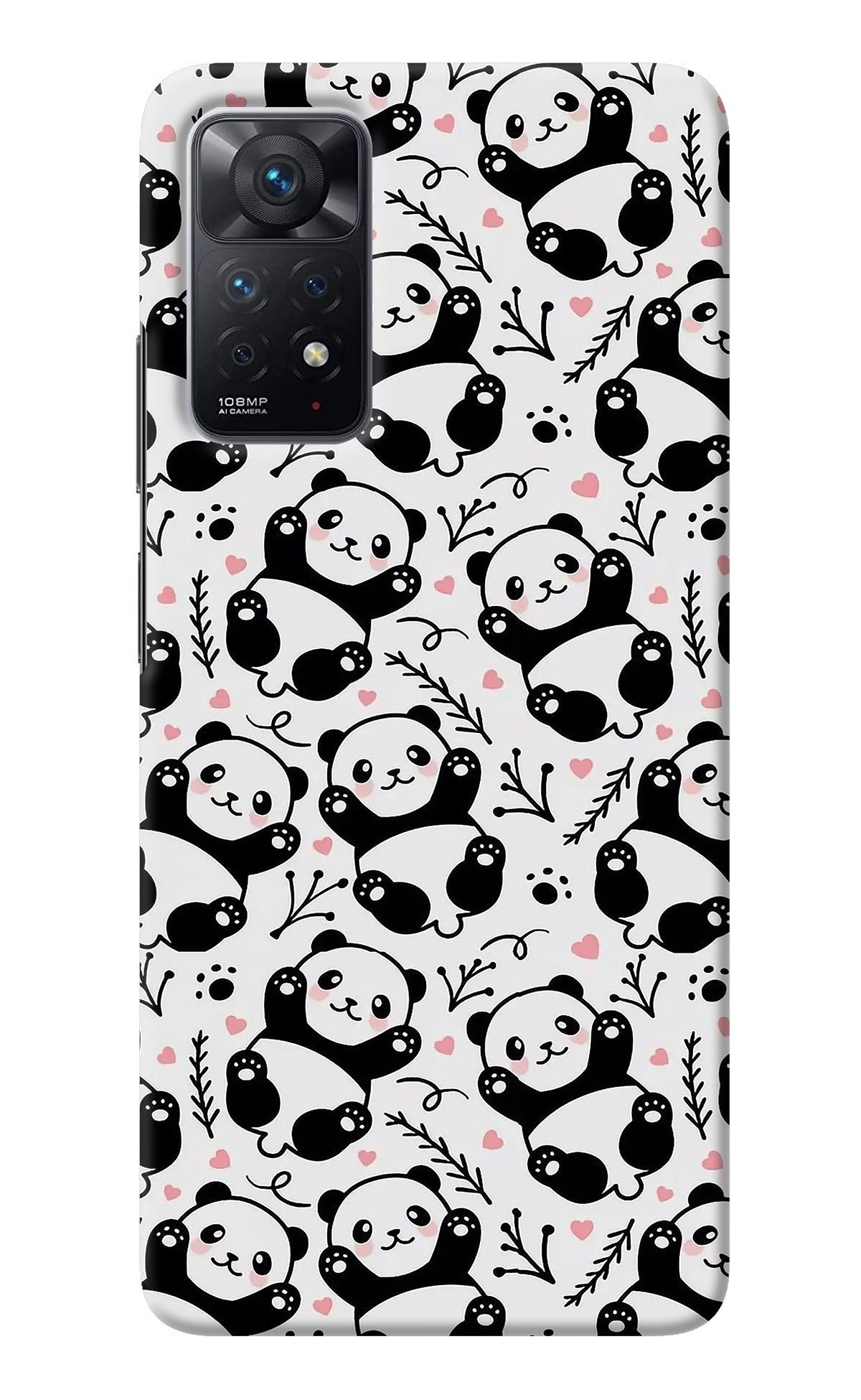 Cute Panda Redmi Note 11 Pro Back Cover