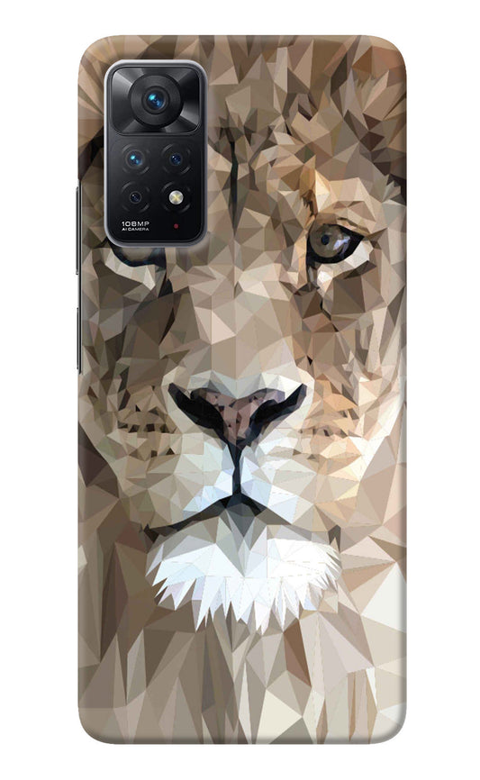 Lion Art Redmi Note 11 Pro Back Cover