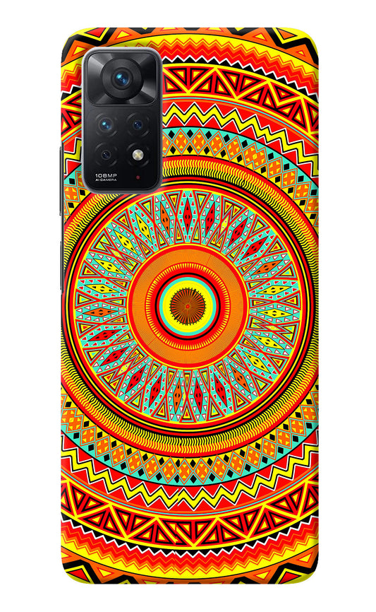 Mandala Pattern Redmi Note 11 Pro Back Cover