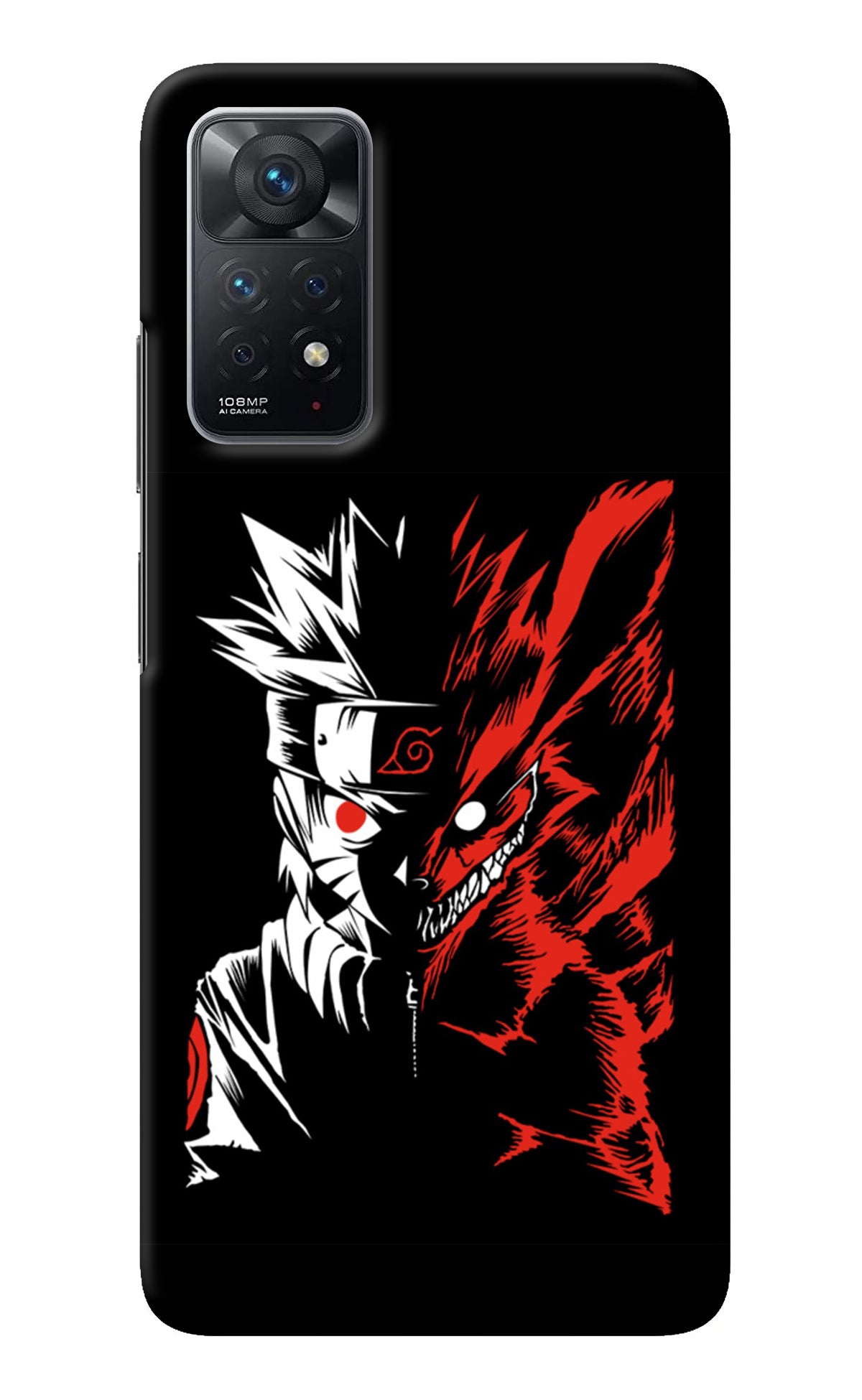 Naruto Two Face Redmi Note 11 Pro Back Cover