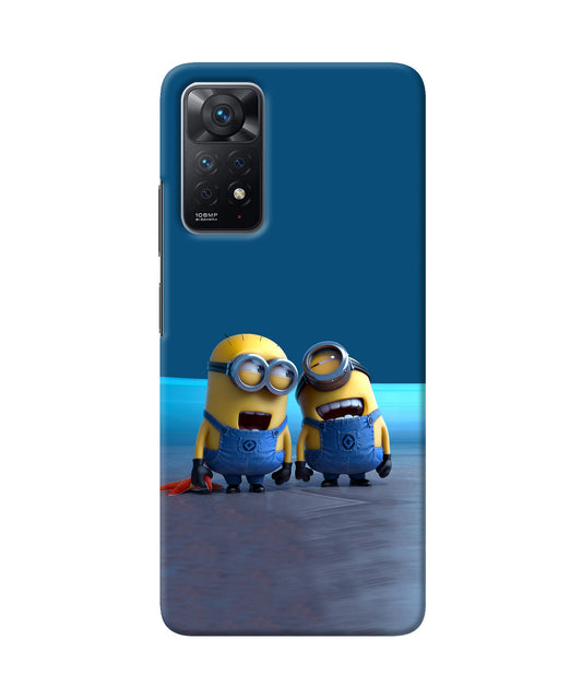 Minion Laughing Redmi Note 11 Pro Back Cover