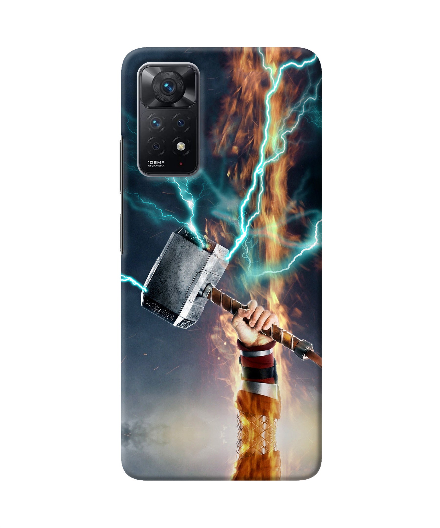 Thor Hammer Mjolnir Redmi Note 11 Pro Back Cover