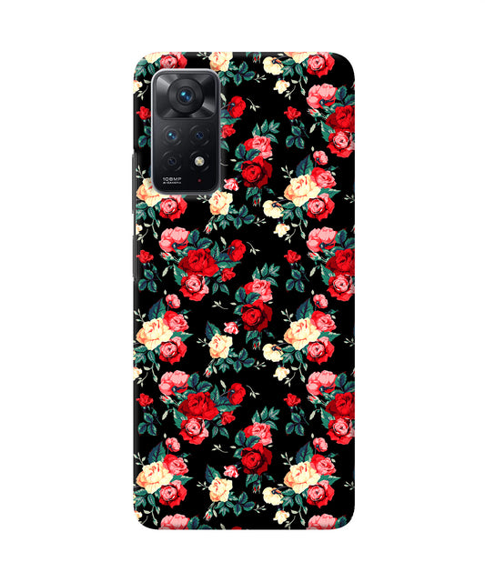 Rose Pattern Redmi Note 11 Pro Back Cover