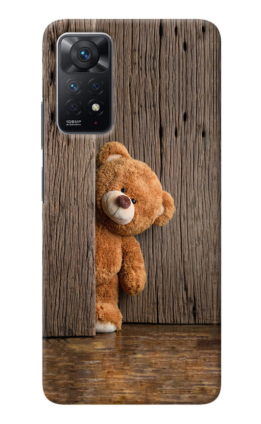 Teddy Wooden Redmi Note 11 Pro Back Cover