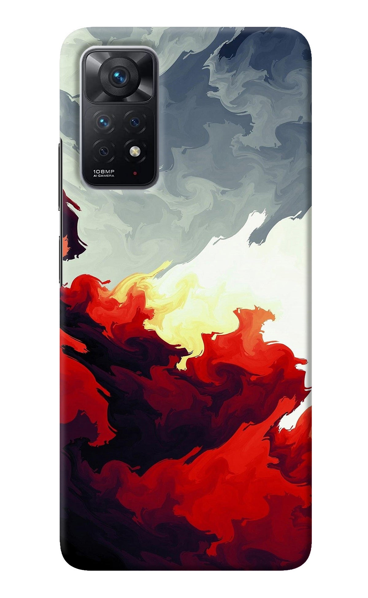 Fire Cloud Redmi Note 11 Pro Back Cover