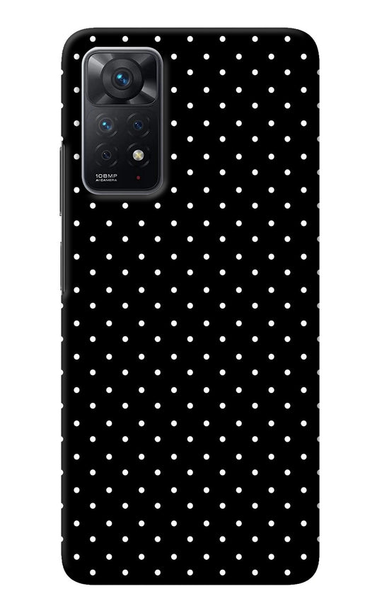 White Dots Redmi Note 11 Pro Back Cover