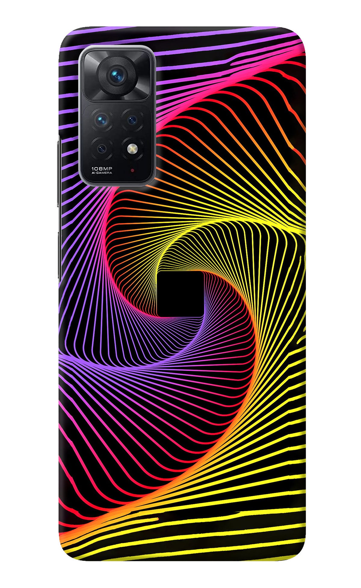 Colorful Strings Redmi Note 11 Pro Back Cover