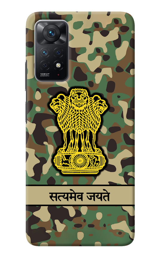 Satyamev Jayate Army Redmi Note 11 Pro Back Cover