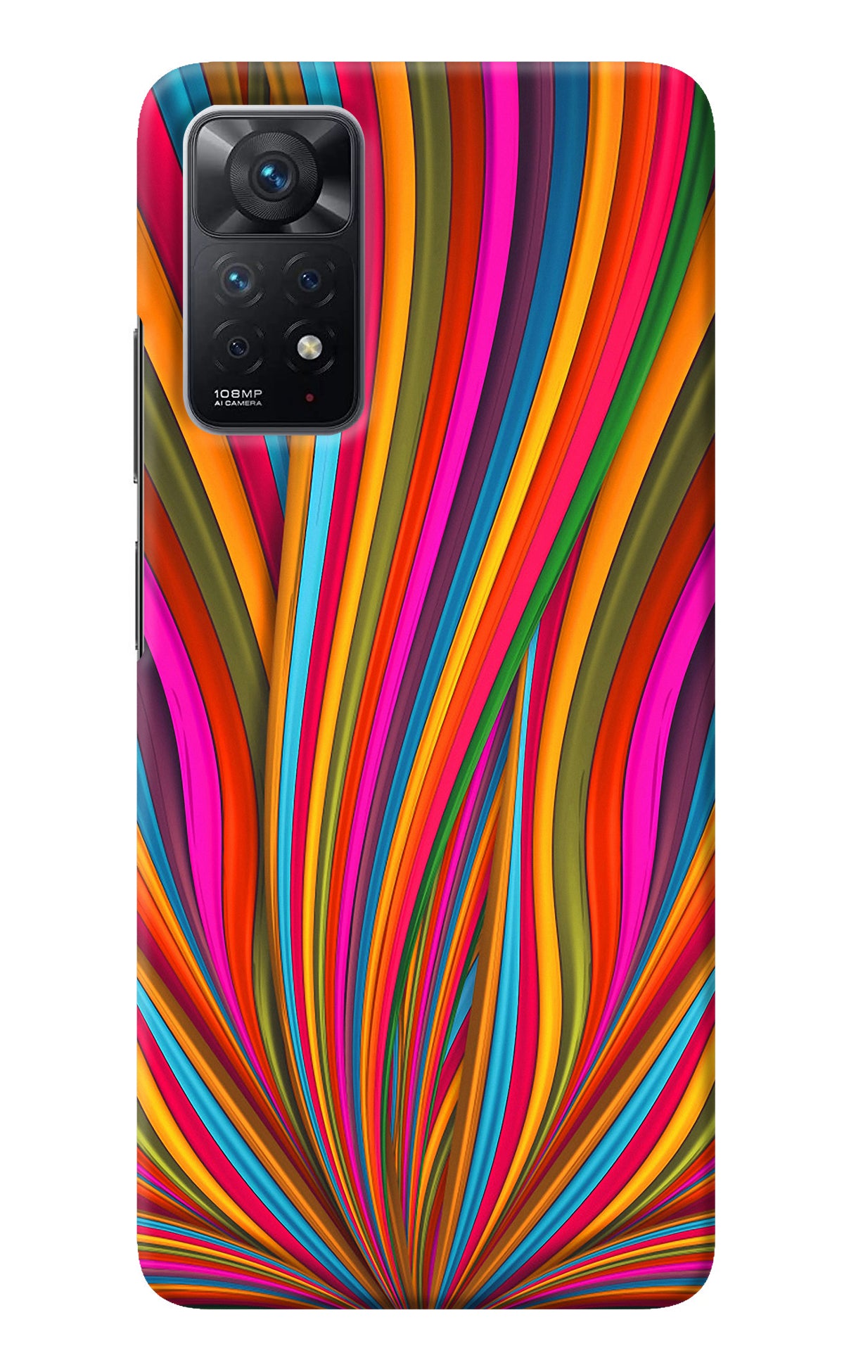 Trippy Wavy Redmi Note 11 Pro Back Cover