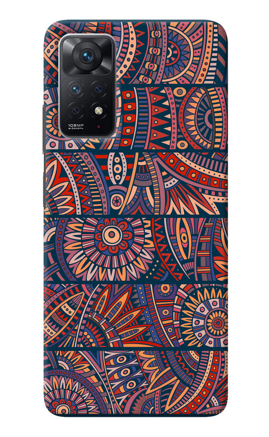 African Culture Design Redmi Note 11 Pro Back Cover