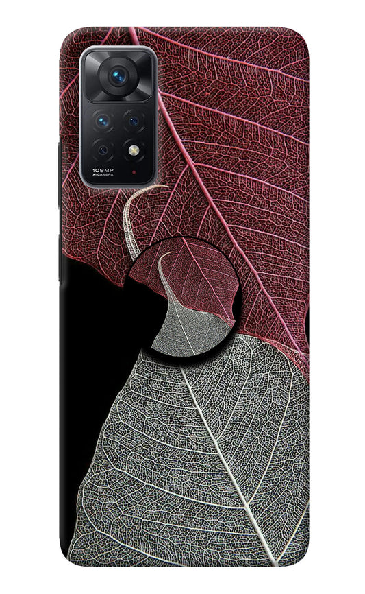 Leaf Pattern Redmi Note 11 Pro Pop Case