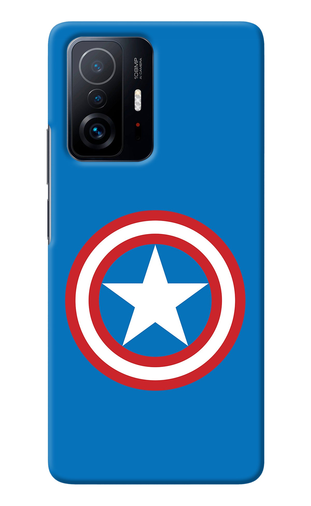 Captain America Logo Mi 11T Pro 5G Back Cover