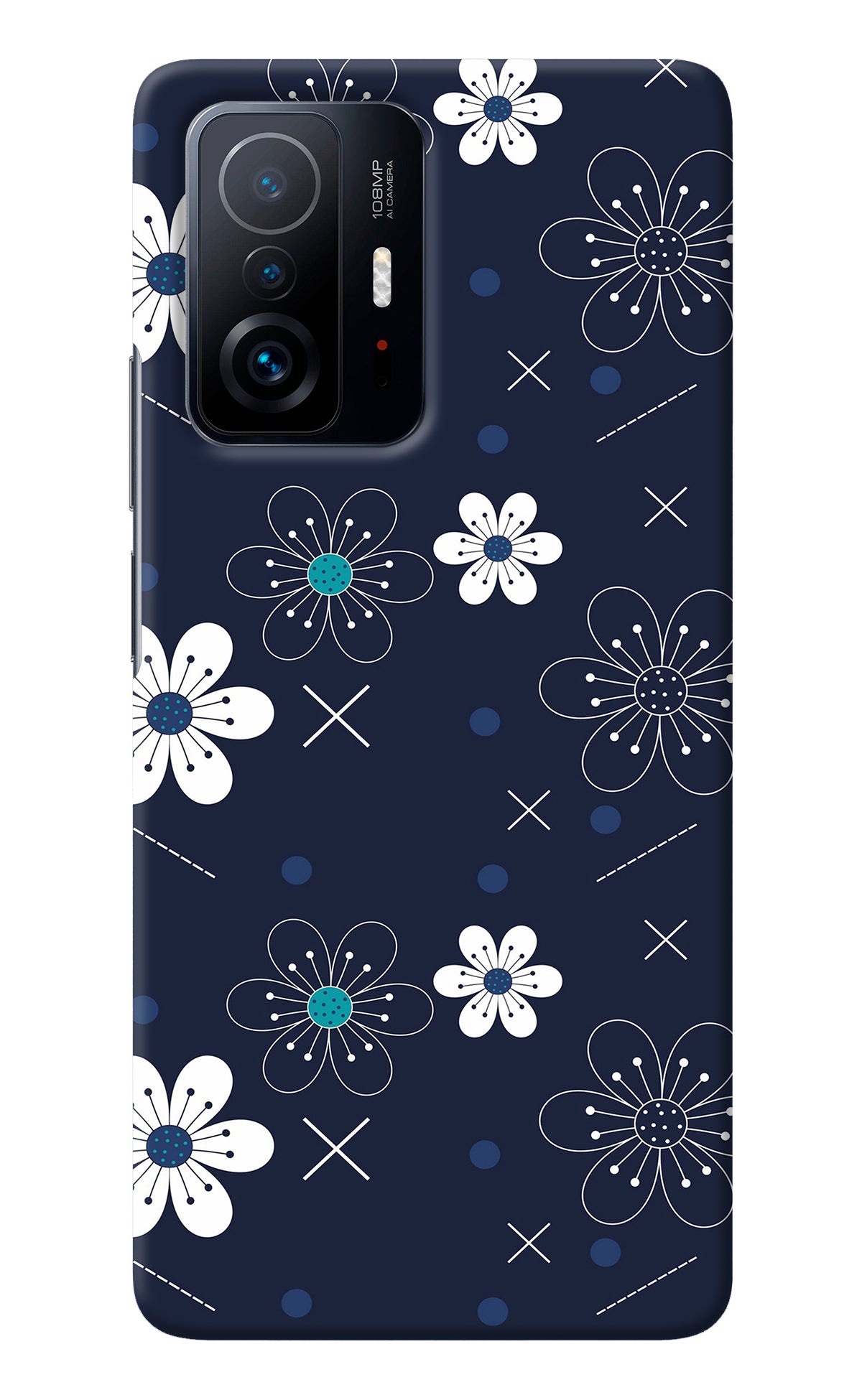 Flowers Mi 11T Pro 5G Back Cover