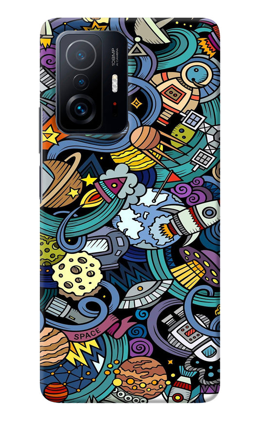 Space Abstract Mi 11T Pro 5G Back Cover