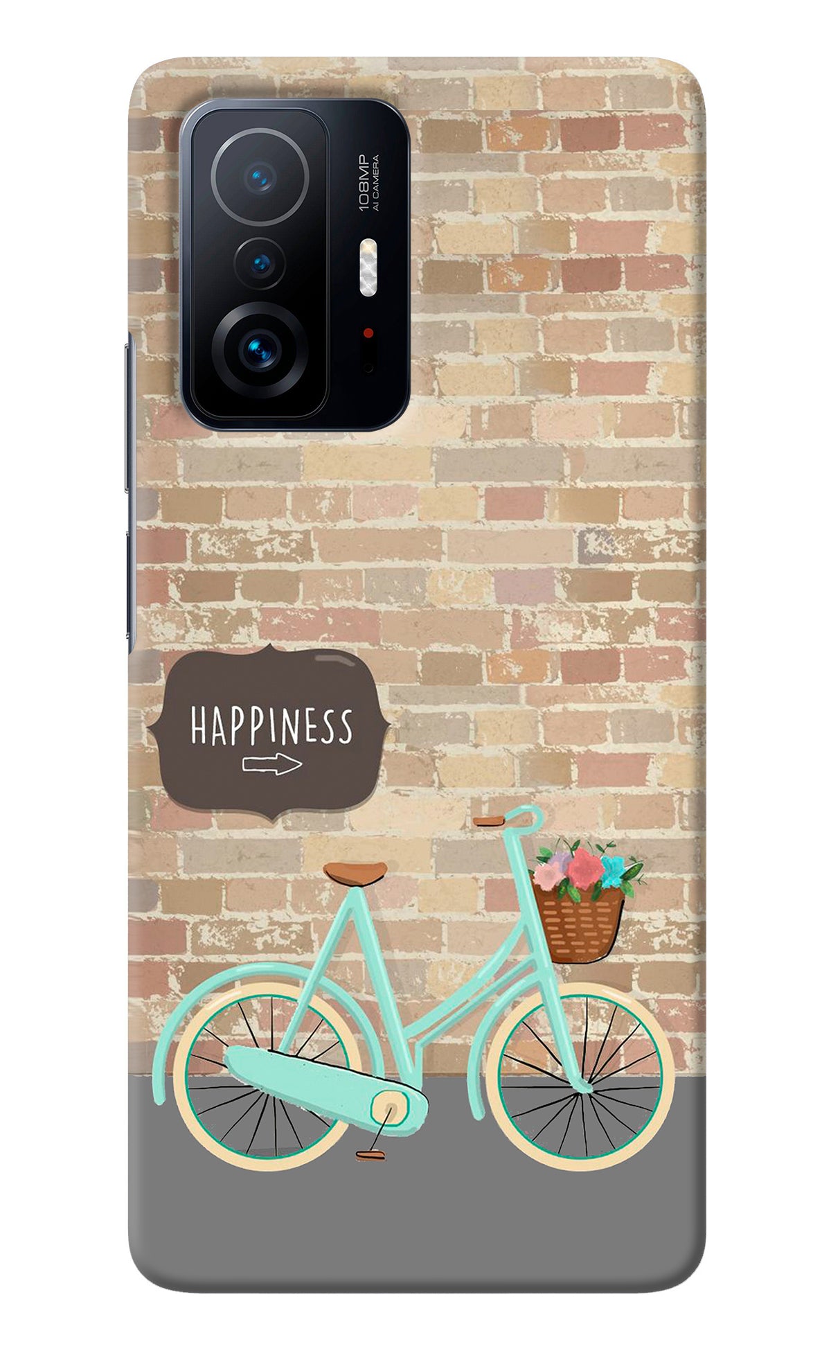 Happiness Artwork Mi 11T Pro 5G Back Cover