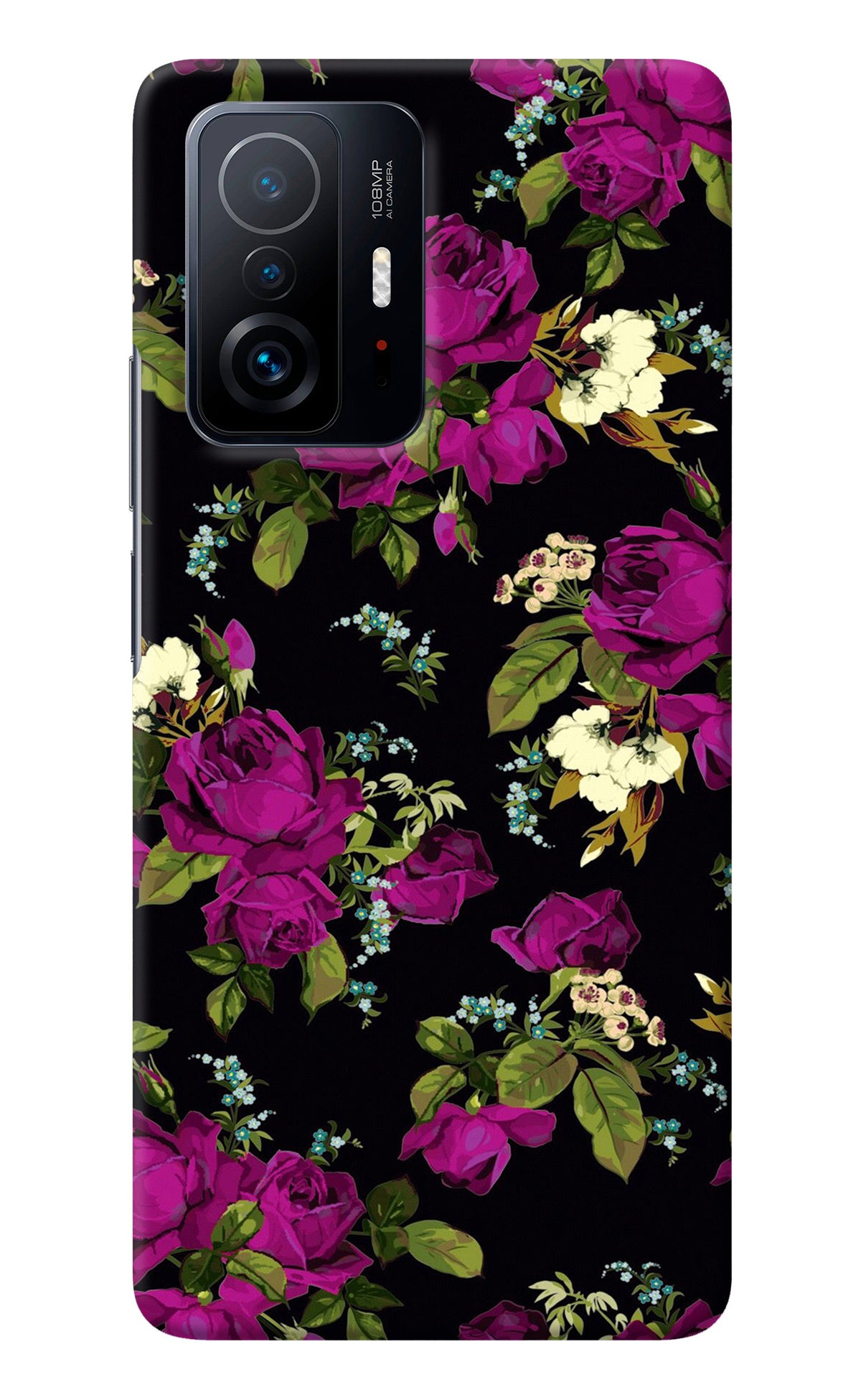 Flowers Mi 11T Pro 5G Back Cover