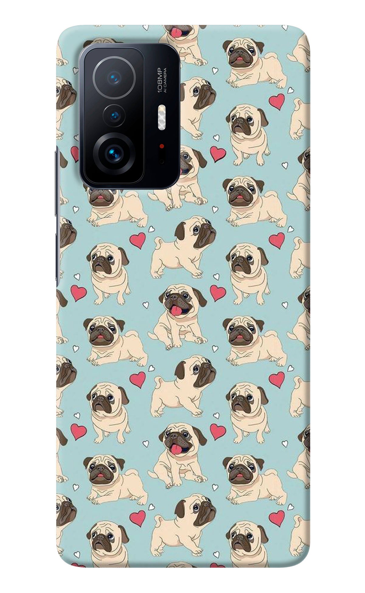 Pug Dog Mi 11T Pro 5G Back Cover