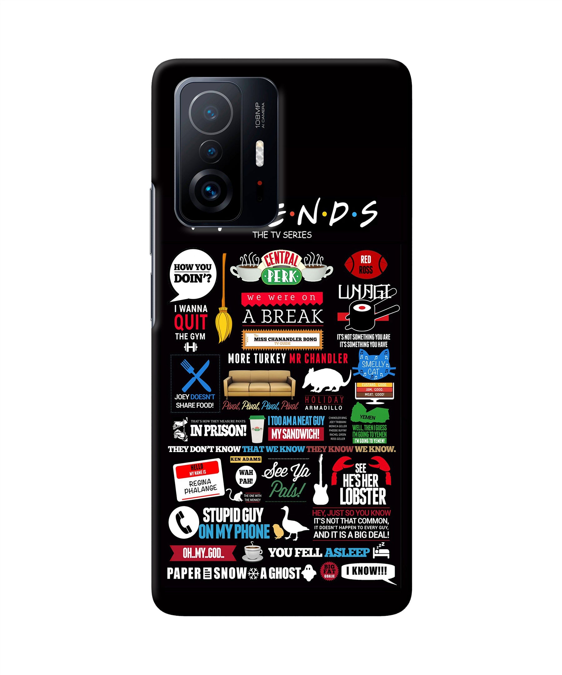 FRIENDS Mi 11T Pro 5G Back Cover