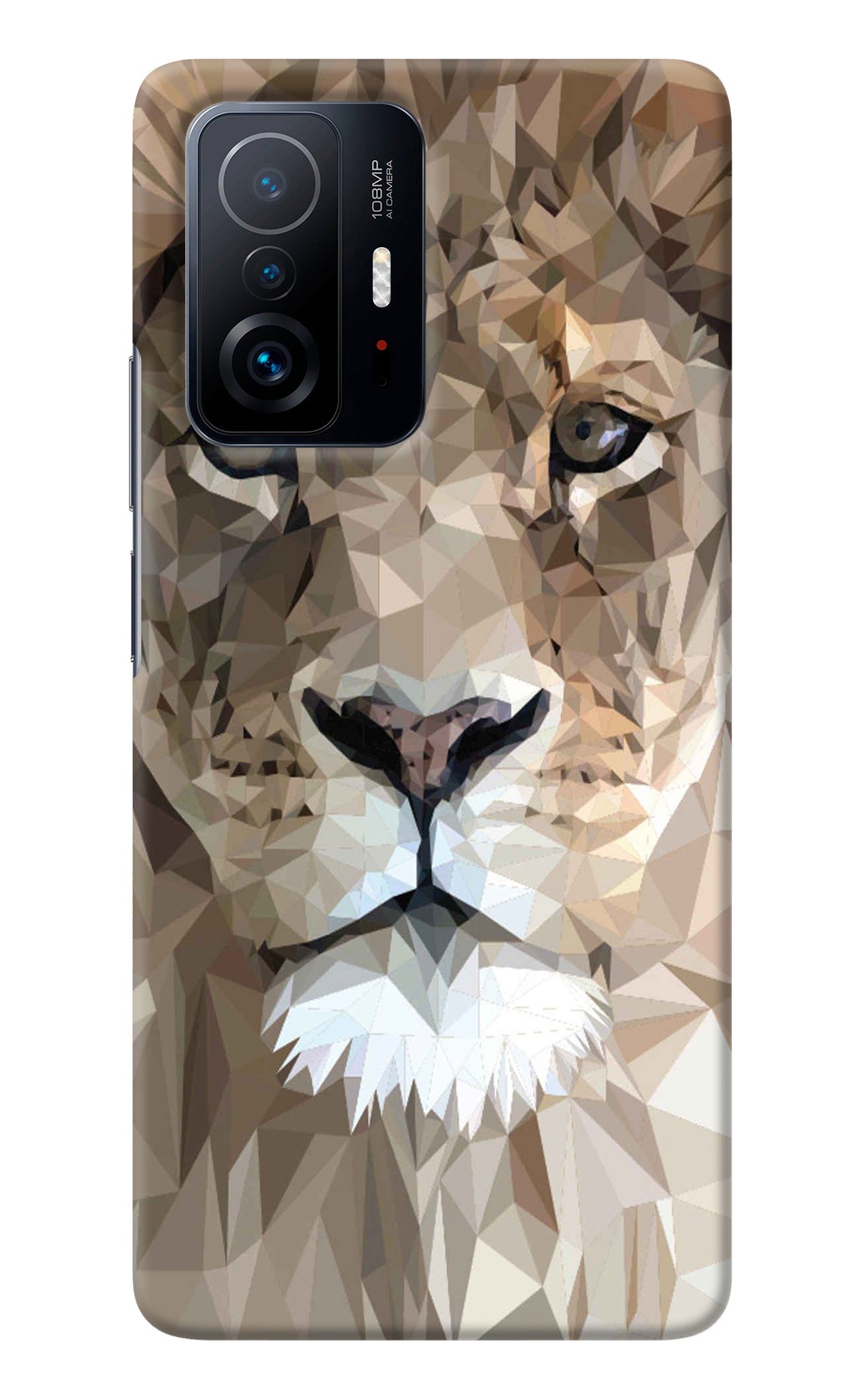 Lion Art Mi 11T Pro 5G Back Cover