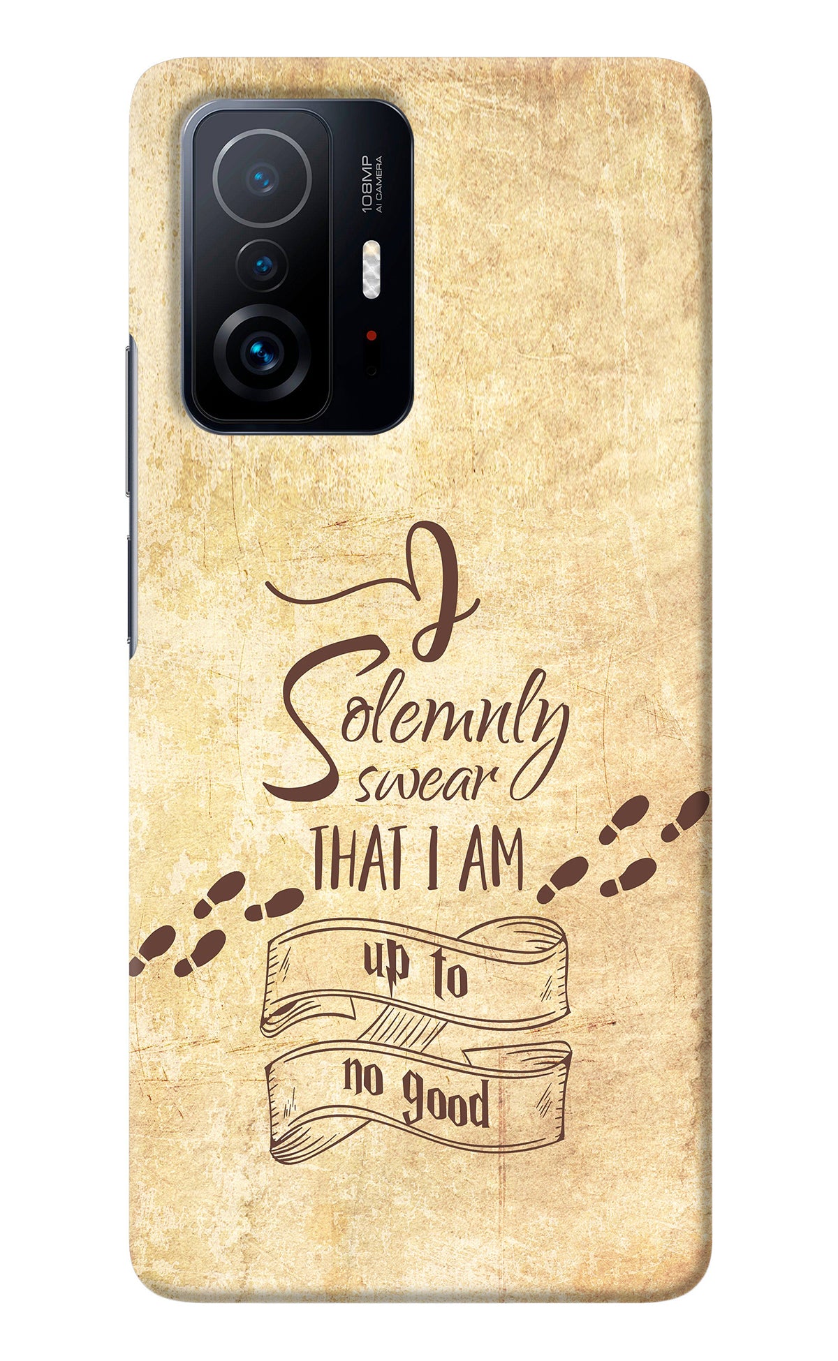 I Solemnly swear that i up to no good Mi 11T Pro 5G Back Cover