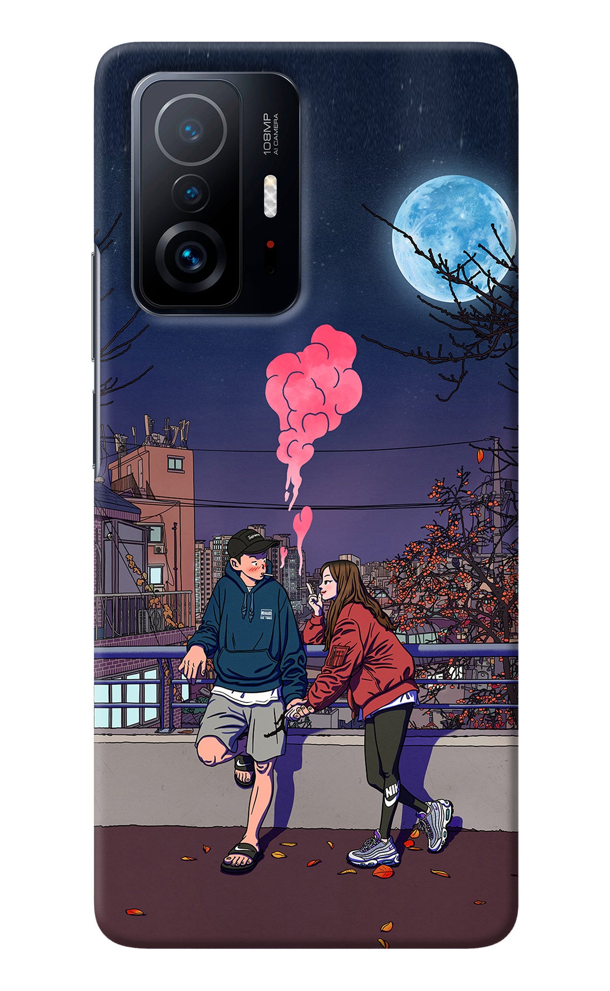 Chilling Couple Mi 11T Pro 5G Back Cover