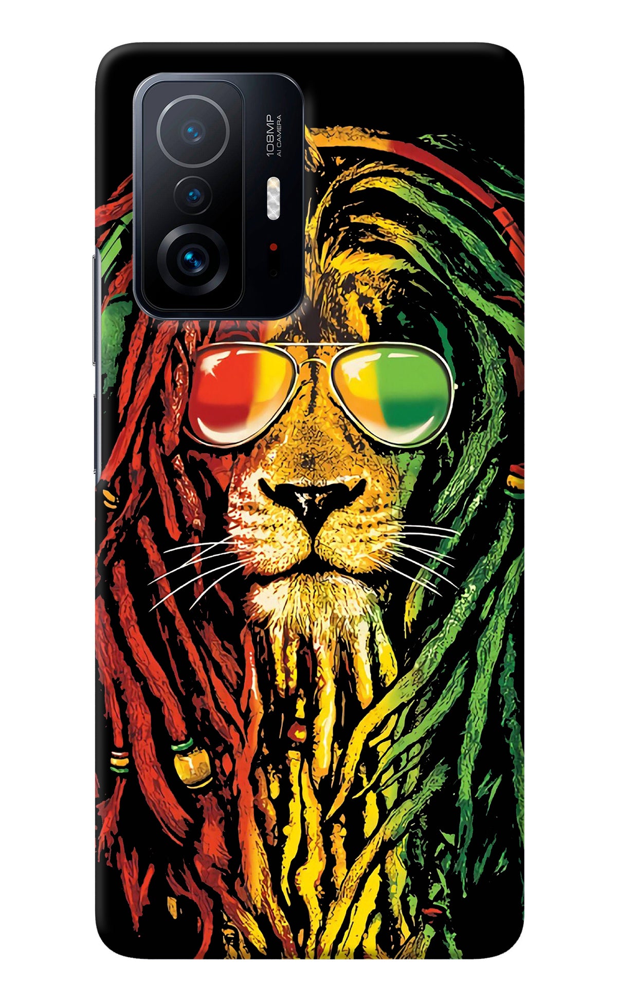 Rasta Lion Mi 11T Pro 5G Back Cover